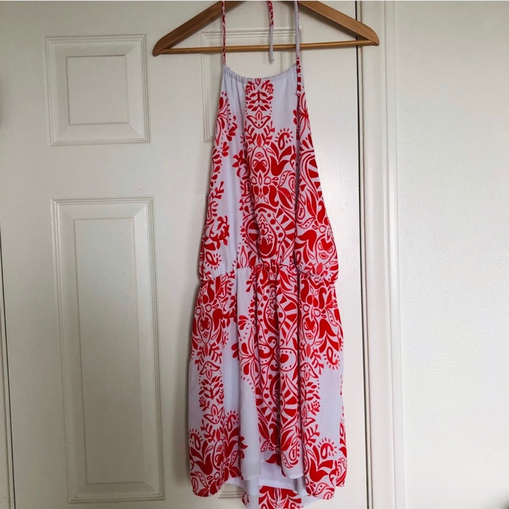 Show Me Your Mumu Hammock Halter Scrunch Dress
